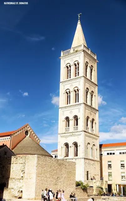 Berühmte Kathedrale St. Donatus in Zadar