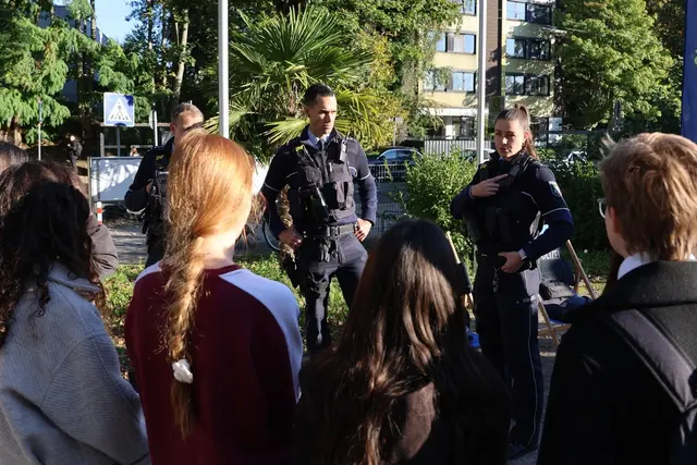 AnsprechBAR an Schulen | Foto: Polizeipräsidium Recklinghausen