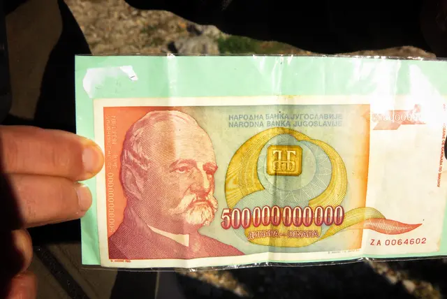 Inflationsgeld Jugoslawien