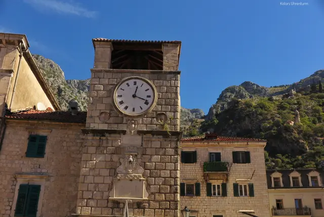 Uhrturm von Kotor 