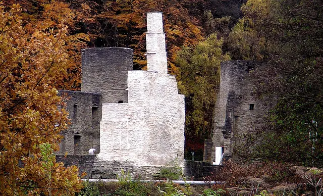 Ruine Hardenstein an der Ruhr bei Witten