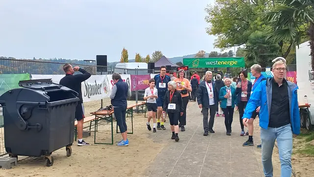 Zieleinlauf der Walker 