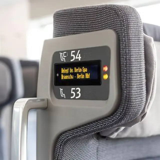 Reservierungsanzeige im ICE L | Foto: DB AG/Pablo Castagnola