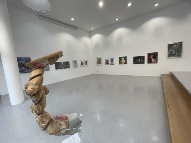 Ausstellungsansicht Zwischentöne (Ausschnitt) RKB 2025 | Foto: Copyright bei den Künstlern