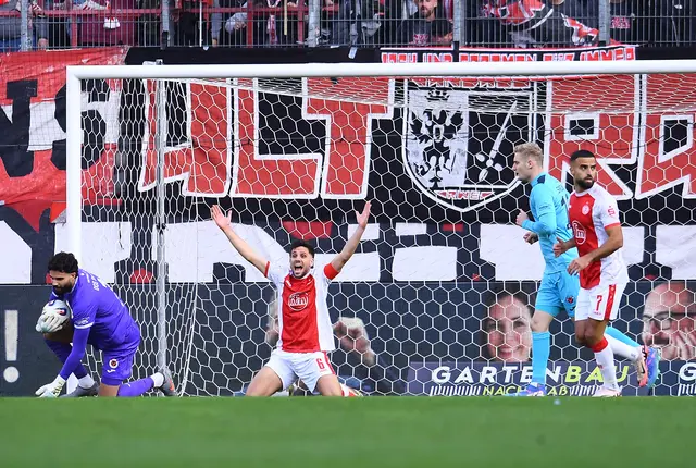 Ahmet Arslan, der hier nach einem vermeintlichen Foul protestiert, erzielte das Tor des Tages. | Foto: Thorsten Tillmann/FFS