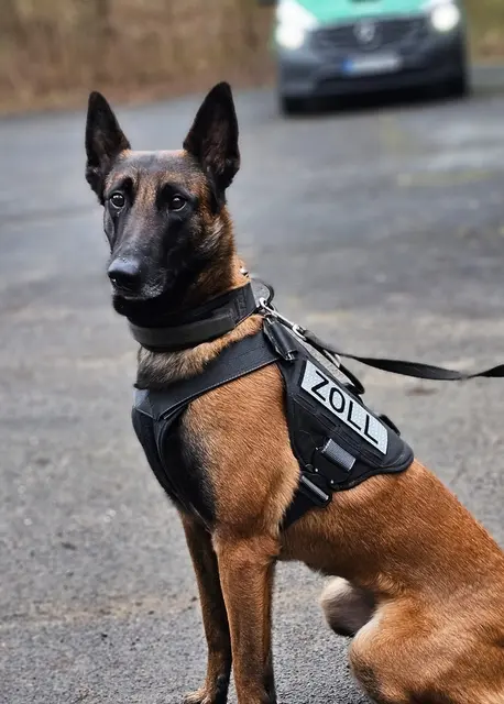 Zollhündin Frieda wurde fündig. 
Foto: Hauptzollamt Duisburg,  | Foto: Hauptzollamt Duisburg