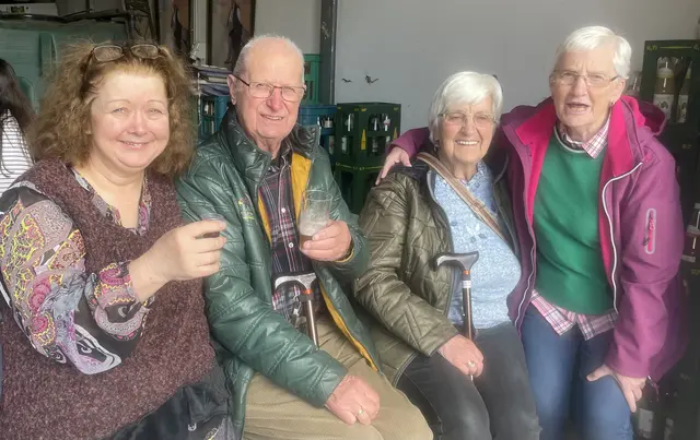 September 2025 in Menden - Bruni - Friedhelm - LUZIE - Annegret - Prosit, liebe Luzie ♥