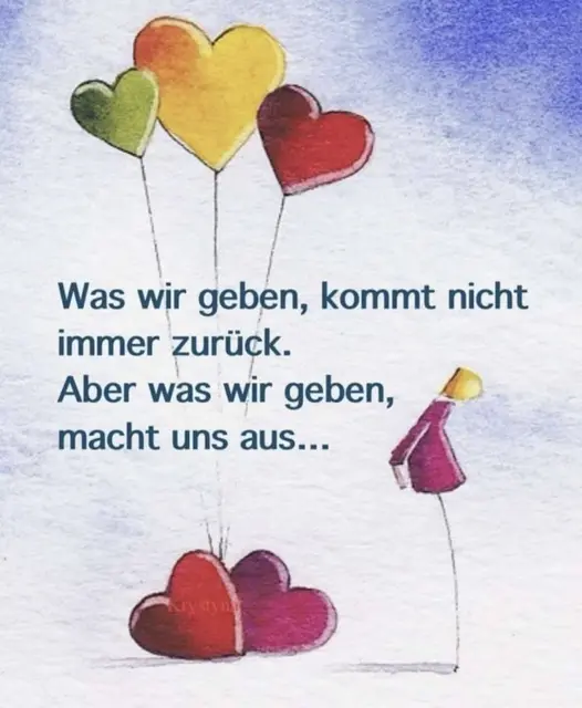 ... so ist es, liebe Luzie ...