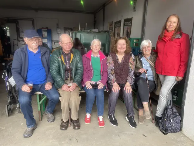 Horst, Friedhelm, Annegret, Bruni, LUZIE und Sarina