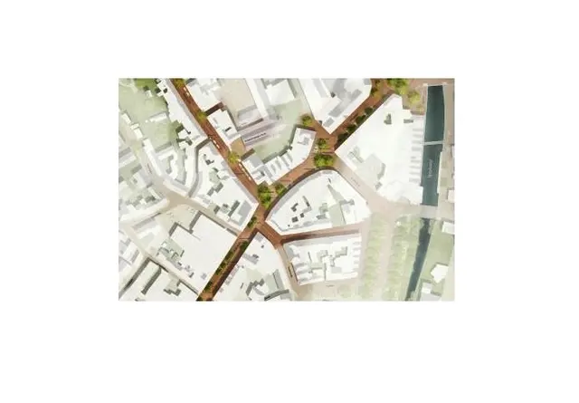 Ein erster ausschnittsweiser Blick auf den Gewinnerentwurf der wbp Landschaftsarchitekten GmbH aus Bochum. | Foto: Stadt Kleve