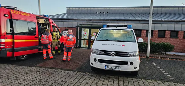 Einsatzleitwagen DRK Gladbeck im Einsatz in Datteln | Foto: DRK Gladbeck