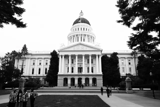 Das Capitol von Sacramento.
