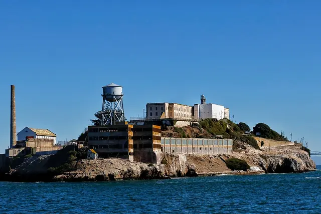 Das ehemalige Hochsicherheitsgefängnis Alcatraz 
