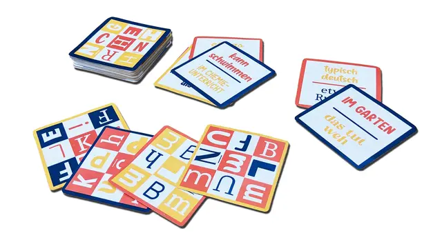 "Letter Hunt": Findet Euren Buchstaben und nennt als Erster einen passenden Begriff. Foto: Piatnik