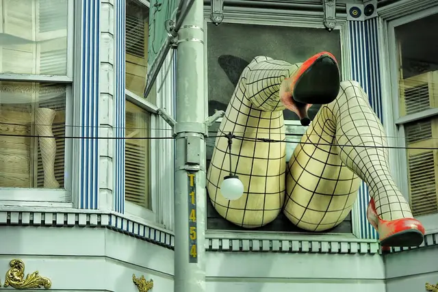 Haight Ashberry ein Viertel in San Francisco wo die 60er noch gelebt werden.