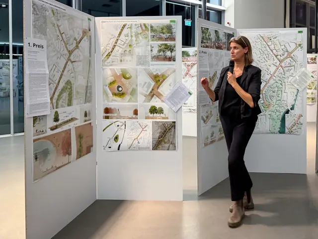 Rebekka Junge von wbp Landschaftsarchitekten beschreibt Einzelheiten ihres Siegerentwurfa