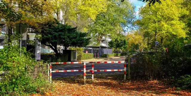 Straße Eskenshof, Einfahrt Nebenstraße