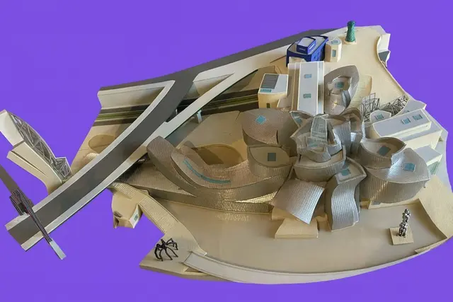 Guggenheim Bilbao - ein Publikumsmagnet im Baskenland
- es entstand auf einer ehemaligen Industriebrache | Foto: KI/Salomon Guggenheim Foundation