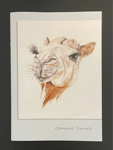 Feine Malerei der Kunstpädagogin Carmen Speckin - Deckblatt des aktuellen Kataloges der Künstlerin | Foto: Carmen Speckin / KKRR