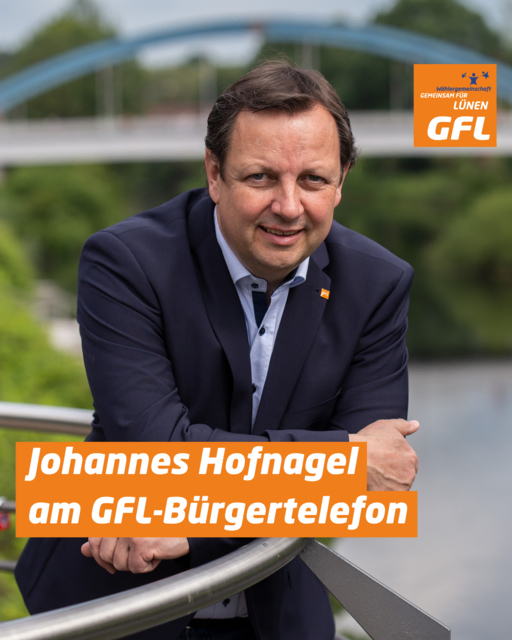 Johannes Hofnagel, Vorsitzender der GFL-Wählergemeinschaft sowie Mitglied im Kreistag Unna | Foto: GFL