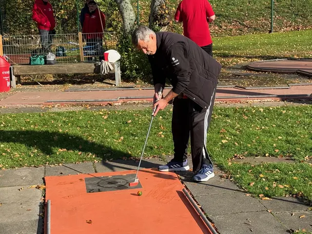 Thomas Balf an der Bahn 12.