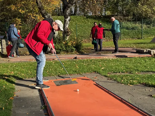 Jürgen Stürzebecher an der Bahn 12.