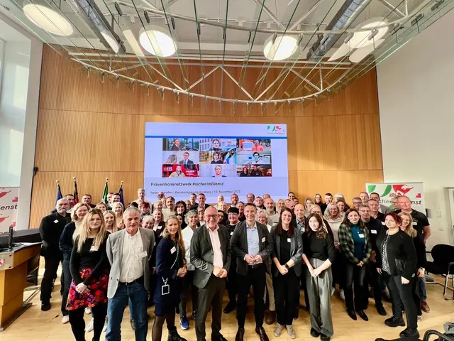 Netzwerktreffen 2025 #sicherimDienst - Gruppenbild | Foto: #sicherimDienst
