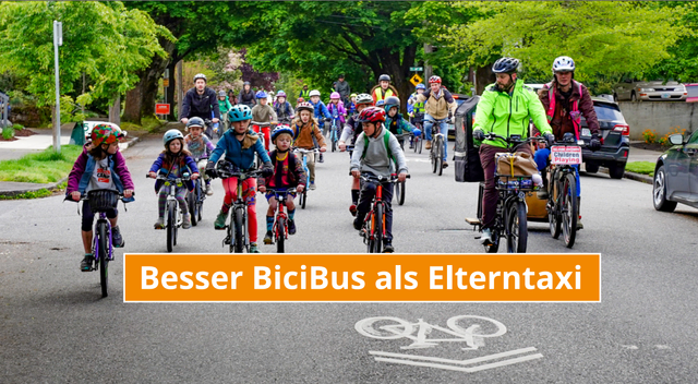 Bike Bus, Abernethy, Portland, Oregon | Foto: Bike Portland