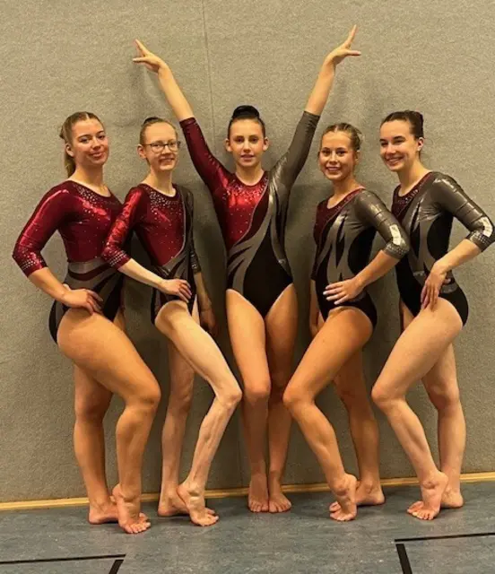 Elena Siepmann, Julia Busch, Lea Linde, Helene Friedrich, Emma Vöhringer (v.l.n.r.) - es fehlt: Lilli Heinke