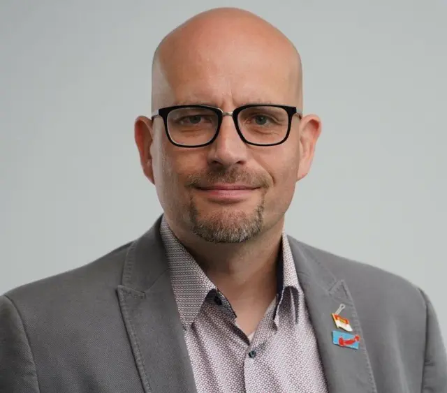 Sascha Lensing, AfD-Abgeordneter im Deutschen Bundestag.