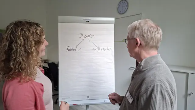 Dr. Jennifer Birke ist als leitende Oberärztin auch für die Flex-Tagesklink zuständig. Rainer-Georg Jansen ist pflegerischer Leiter. | Foto: Gerling