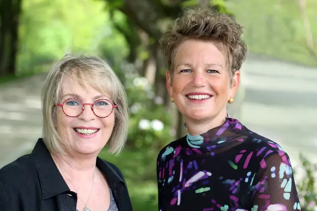 Präsidentinnen Silke Grüner (rechts) &amp; Ulla Kroll (links)