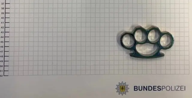 Schlagring | Foto: Bundespolizeidirektion Sankt Augustin