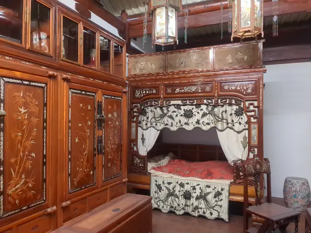 Schlafzimmer in einem traditionellen chinesischen Haus | Foto: Astrid Günther