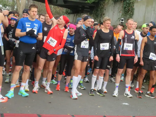 Auf diesem Foto sind die schnellste und die zweitschnellste Frau zu sehen. Herzliche Glückwünsche, Julia und Caro! 