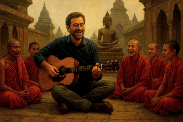 Foto: Gemälde im Stile von Paul Gauguin nach Ideen von Didi van Frits KI-generiert mit ChatGPT