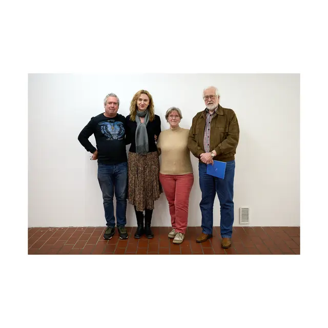 v.l.n.r.: Ralf Buchholz, Agnieszka Dutkiewicz, Gudrun Kleffe, Hans Rathvon | Foto: Christian Thiele