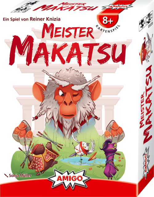 Meister Makatsu prüft an drei Tagen die Ninjas in deinem Dojo. Wer kann den Meister überzeugen. Foto: AMIGO