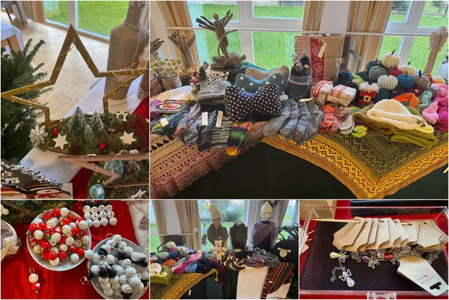 Auf dem "Weihnachtsmärktchen" im Seniorenzentrum Waldstadt Iserlohn gibt es Selbstgemachtes für den kleinen Geldbeutel. 
Foto: Stadt Iserlohn / SWI 
