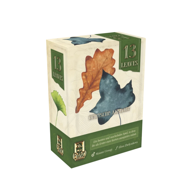 Sanfte Farben, ruhiger Spielverlauf. "13 Leaves" ist ein taktisches Kartenspiel für den entspannten Abend im Freundeskreis. Foto: Elznir Games