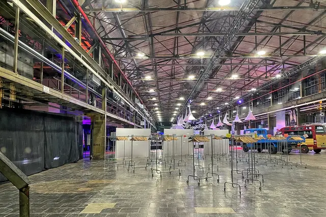 Industriebauten wurden zu Messehallen. | Foto: c Margot Klütsch