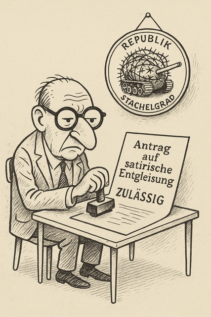 Foto: Karikaturen nach Ideen von Didi van Frits, KI-generiert mit ChatGPT Version 5.1