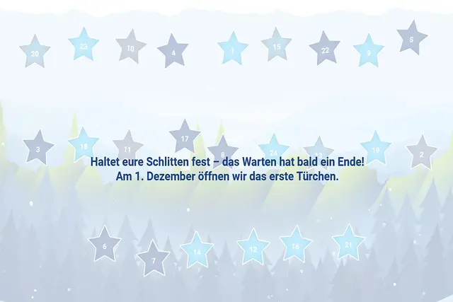 Im Online-Adventskalender der Stadt Iserlohn gibt es eine tägliche Gewinnchance auf tolle Preise.
Bild: Stadt Iserlohn