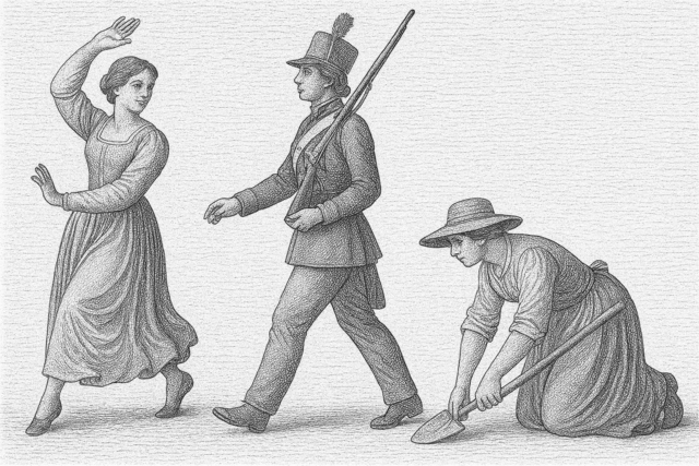 Foto: Kupferstiche/Copperplate-style nach Ideen von Didi van Frits, KI-generiert mit ChatGPT Version 5.1