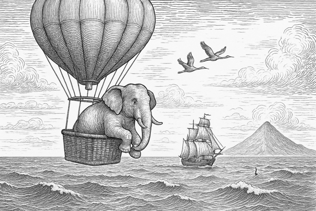 Foto: Kupferstiche/Copperplate-style nach Ideen von Didi van Frits, KI-generiert mit ChatGPT Version 5.1