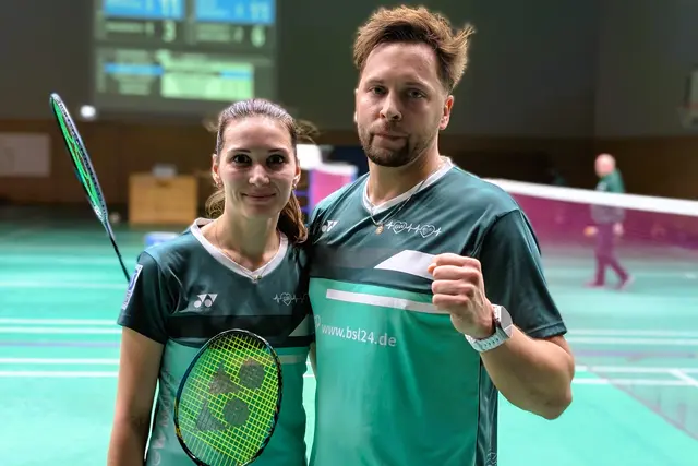 Maria Kuse und Vasily Kuznetsov | Foto: Grün-Weiß Mülheim