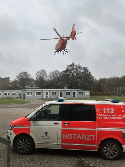 Rettungshubschrauber Christoph 9" | Foto: BOTTROP feuerwehr