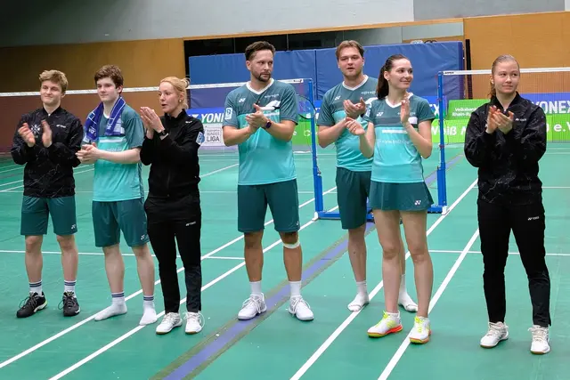 Danke ans Publikum für die Bombenstimmung! | Foto: Grün-Weiß Mülheim