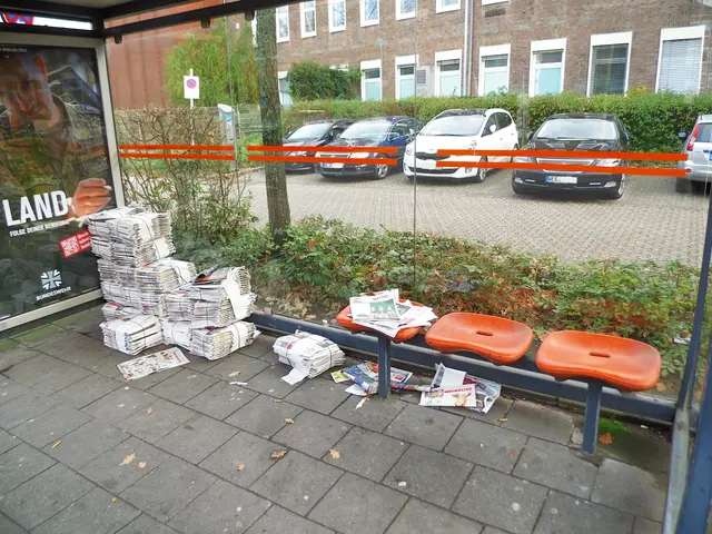 Bushaltestelle an der Poppelbaum Straße, Innenstadt Wesel, | Foto: Siegmund Walter, 29.11.2025, 12:56 Uhr