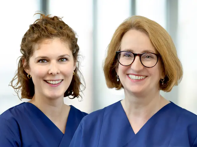 Neu im Team der Frauenklinik: Dr. Leonie Billecke und Oberärztin Heidi Mainz am EvK Castrop-Rauxel. 